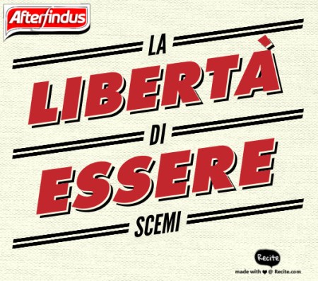 liberta essere scemi